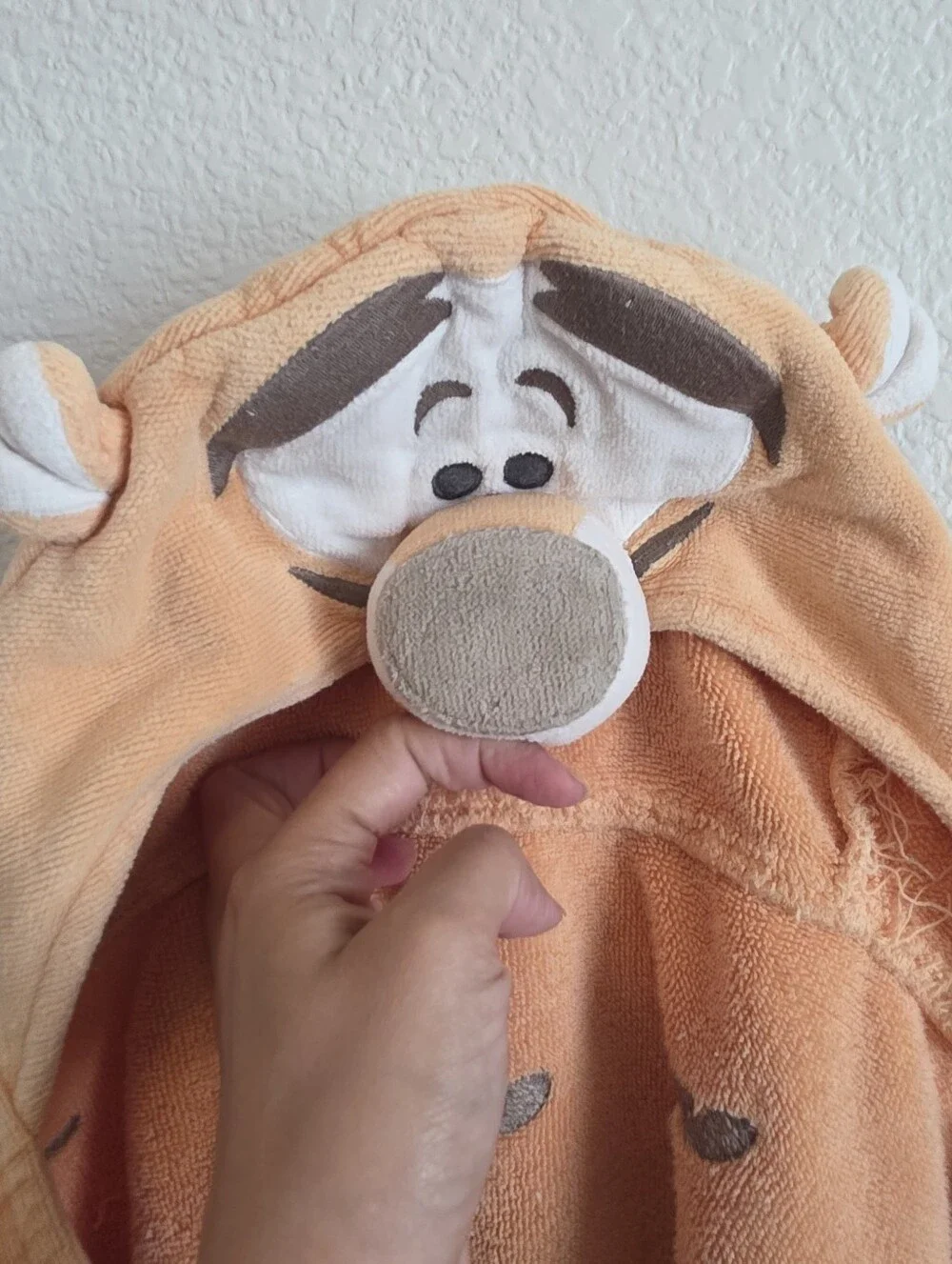 Pottery Barn Kids Tigger Hooded Towel From The Winnie The Pooh Collection